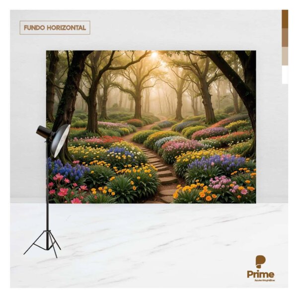 Fundo Fotográfico Floresta Tecido 2,20m x 1,50m F1345 - Image 4