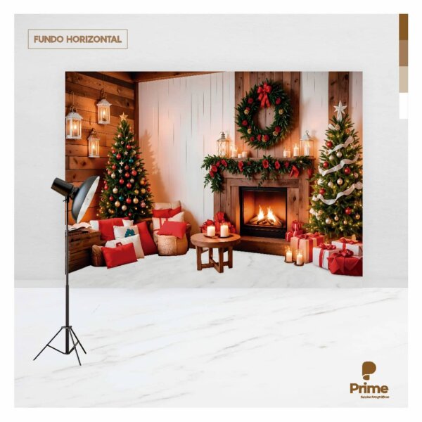 Fundo Fotográfico Natal Tecido 2,20m x 1,50m F1332 - Image 4