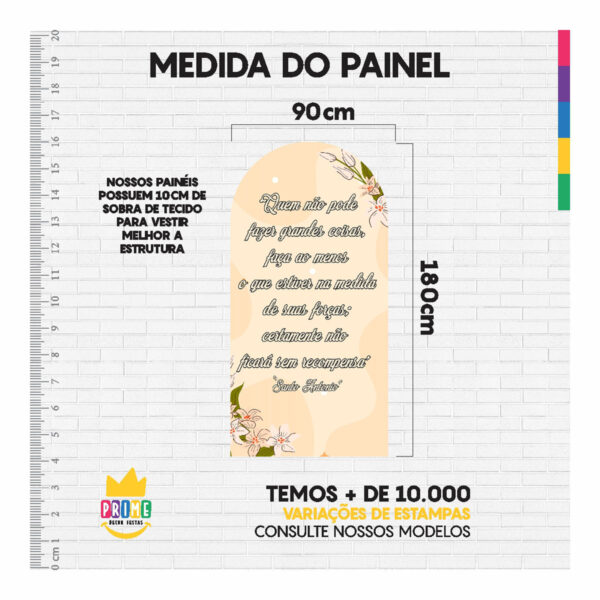 Painel De Festa Romano Decorativo Santo Antônio - Image 5