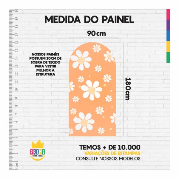 Painel De Festa Romano Decorativo Margarida (cópia) - Image 5