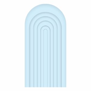 Painel De Festa Romano Decorativo Ripado Azul