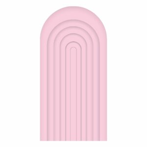 Painel De Festa Romano Decorativo Ripado Rosa