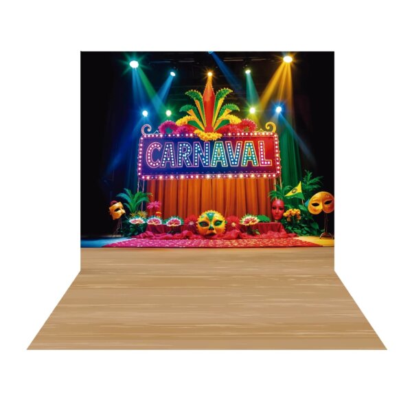 Fundo Fotográfico Carnaval Tecido 2,20m x 1,50m F1389