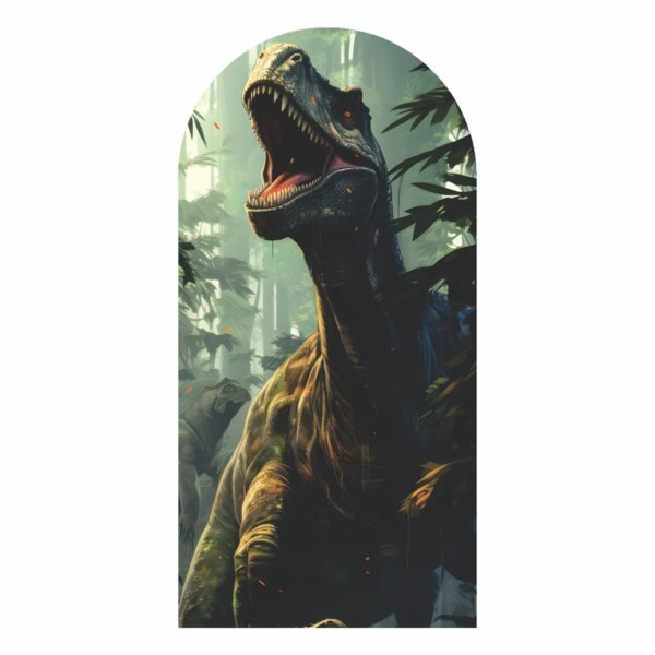 Painel De Festa Romano Decorativo Dinossauro