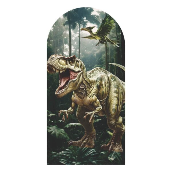 Painel De Festa Romano Decorativo Dinossauro
