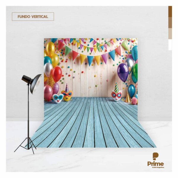 Fundo Fotográfico Carnaval Tecido 2,20m x 1,50m F1392 - Image 2