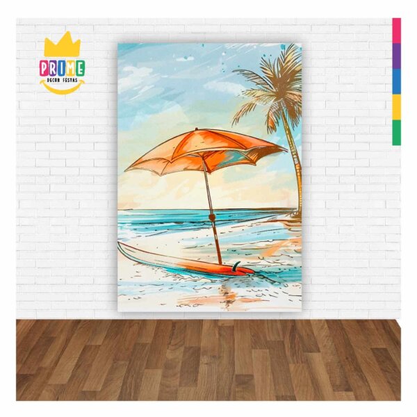 Painel de Festa Retangular Pipa Casadinho 3D 1,50m x 2,20 - Image 2