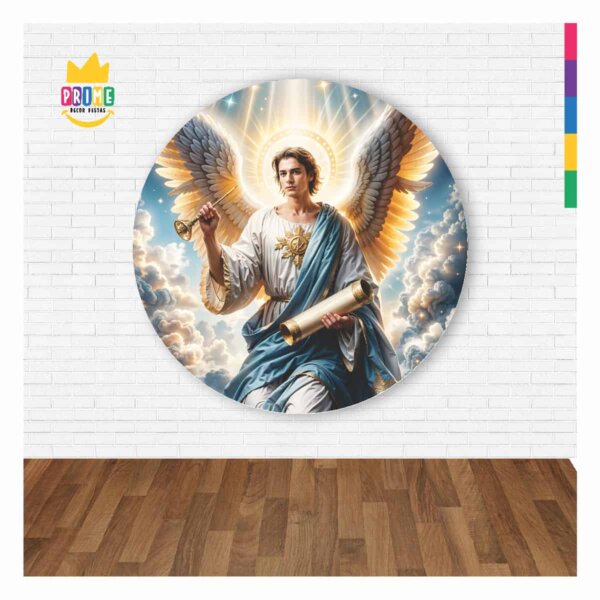 Painel Redondo 3D São Gabriel Abre Fácil 1,50m X 1,50m - Image 2