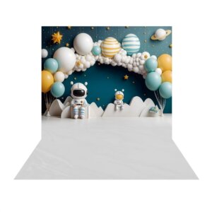 Fundo Fotográfico Astronauta Tecido 2,20m x 1,50m F1425