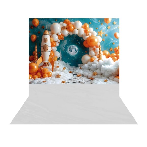 Fundo Fotográfico Astronauta Tecido 2,20m x 1,50m F1429