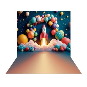 Fundo Fotográfico Astronauta Tecido 2,20m x 1,50m F1420