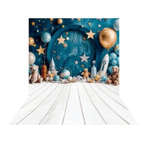 Fundo Fotográfico Astronauta Tecido 2,20m x 1,50m F1423