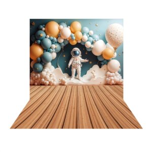 Fundo Fotográfico Astronauta Tecido 2,20m x 1,50m F1426
