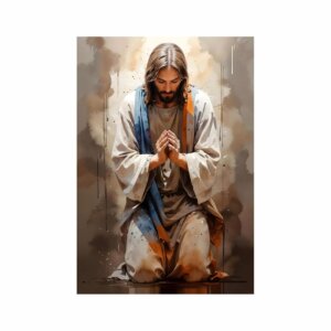Painel Jesus Para Quadro Somente Tecido 1,00m x 1,50m