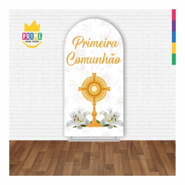 Painel De Festa Romano Decorativo Primeira Eucaristia - Image 2