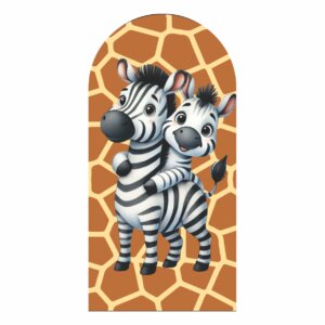 Painel De Festa Romano Decorativo Safari Cute