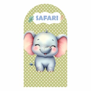 Painel De Festa Romano Decorativo Safari Cute