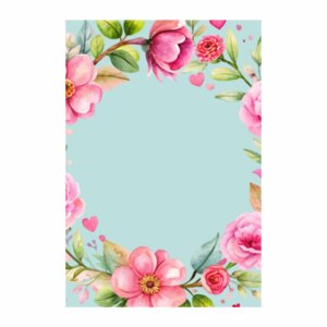 Painel de Festa Retangular Dia das Mulheres Casadinho 3D 1,50m x 2,20