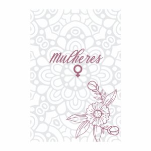 Painel de Festa Retangular Dia das Mulheres Casadinho 3D 1,50m x 2,20
