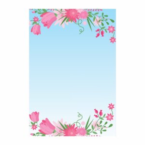 Painel de Festa Retangular Dia das Mulheres Casadinho 3D 1,50m x 2,20