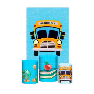 Kit Casado Volta ás Aulas 3d Trio Capa Cilindro + Retangular Tecido