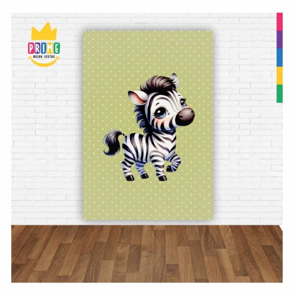 Painel de Festa Retangular Safari Casadinho 3D 1,50m x 2,20 - Image 2