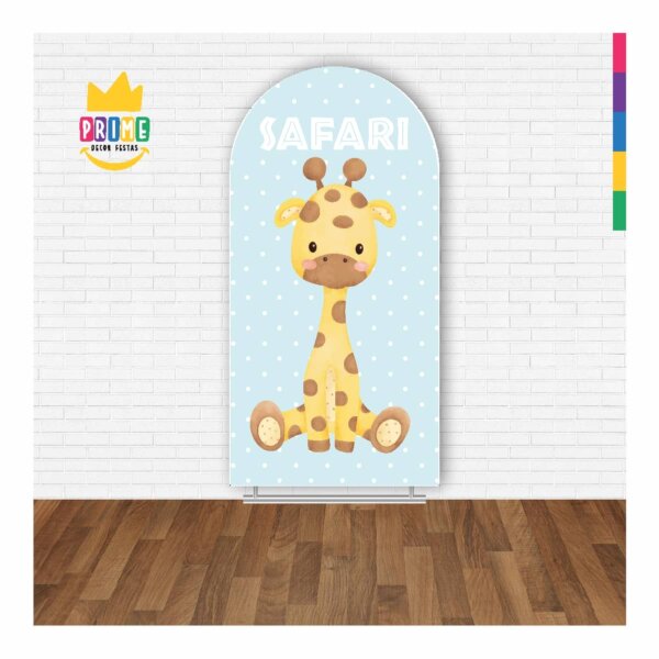 Painel De Festa Romano Decorativo Safari Cute - Image 2