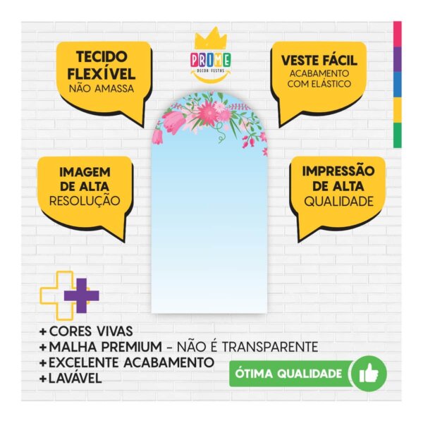 Painel De Festa Romano Decorativo Dia das Mulheres - Image 3