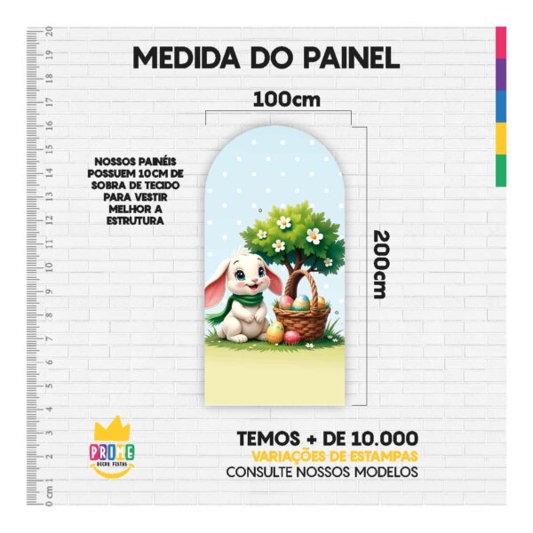 Painel De Festa Romano Decorativo Páscoa - Image 4