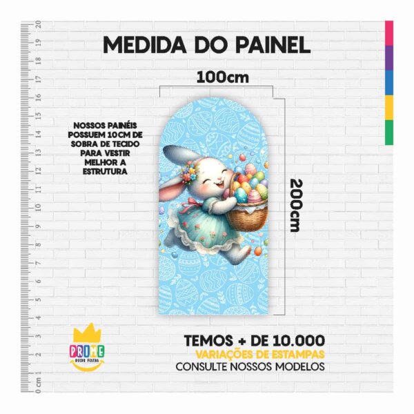 Painel De Festa Romano Decorativo Páscoa - Image 4
