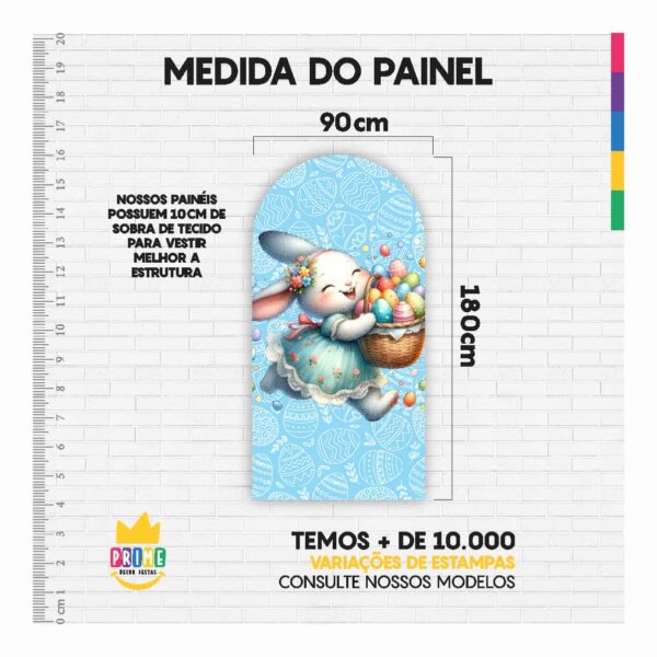 Painel De Festa Romano Decorativo Páscoa - Image 5