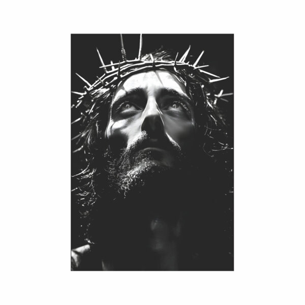Painel Jesus Crucificado - Para Quadro Somente Tecido 1,00m x 1,50m