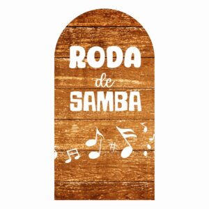 Painel De Festa Romano Decorativo Samba