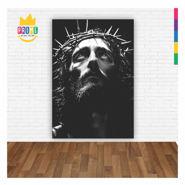 Painel Jesus Crucificado - Para Quadro Somente Tecido 1,00m x 1,50m - Image 2