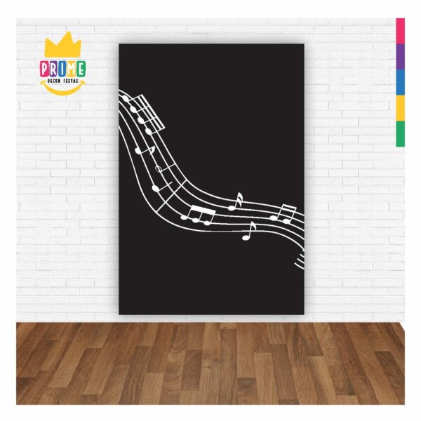Painel de Festa Retangular Samba Casadinho 3D 1,50m x 2,20 - Image 2
