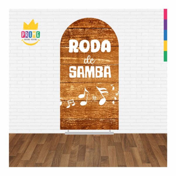 Painel De Festa Romano Decorativo Samba - Image 2