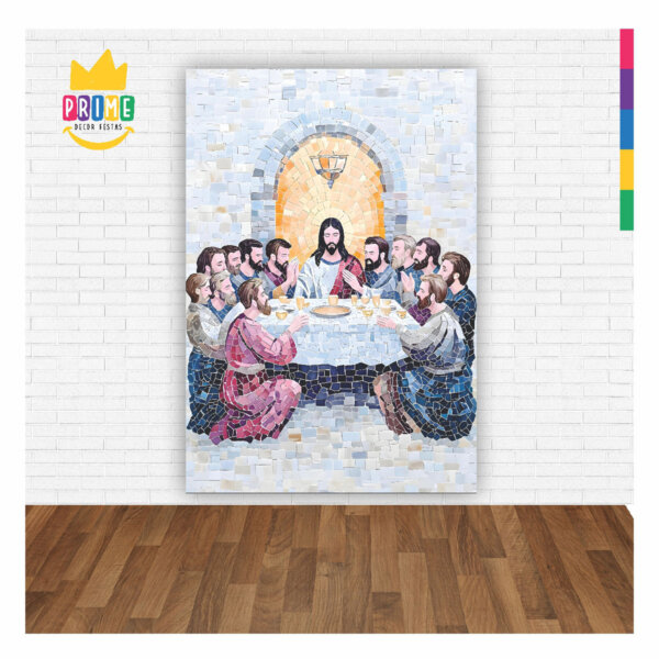 Painel Jesus Crucificado Para Quadro Somente Tecido 1,00m x 1,50m - Image 2