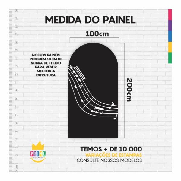 Painel De Festa Romano Decorativo Samba - Image 3
