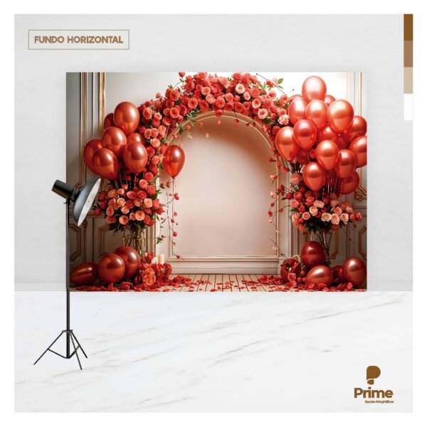 Fundo Fotográfico Dia das Mães Tecido 2,20m x 1,50m F1504 - Image 4