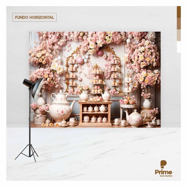 Fundo Fotográfico Dia das Mães Tecido 2,20m x 1,50m F1534 - Image 4
