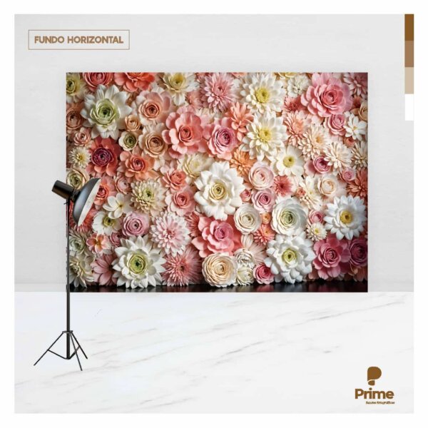 Fundo Fotográfico Dia das Mães Tecido 2,20m x 1,50m F1542 - Image 4