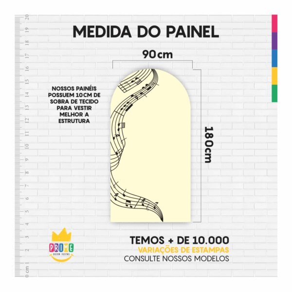 Painel De Festa Romano Decorativo Samba - Image 4