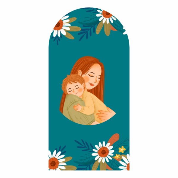 Painel De Festa Romano Decorativo Dia das Mães 2025