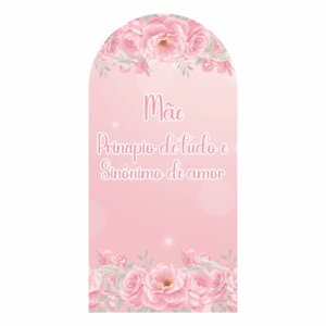Painel De Festa Romano Decorativo Dia das Mães 2025