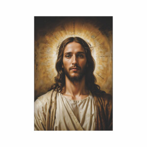 Painel Jesus Cristo Para Quadro Somente Tecido 1,00m x 1,50m