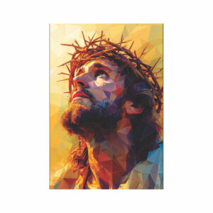 Painel Jesus Para Quadro Somente Tecido 1,00m x 1,50m