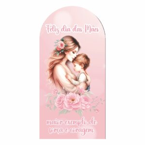 Painel De Festa Romano Decorativo Dia das Mães 2025