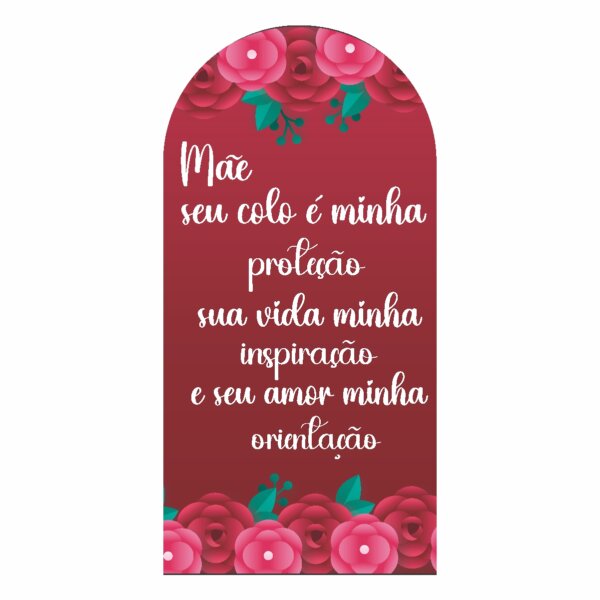 Painel De Festa Romano Decorativo Dia das Mães 2025