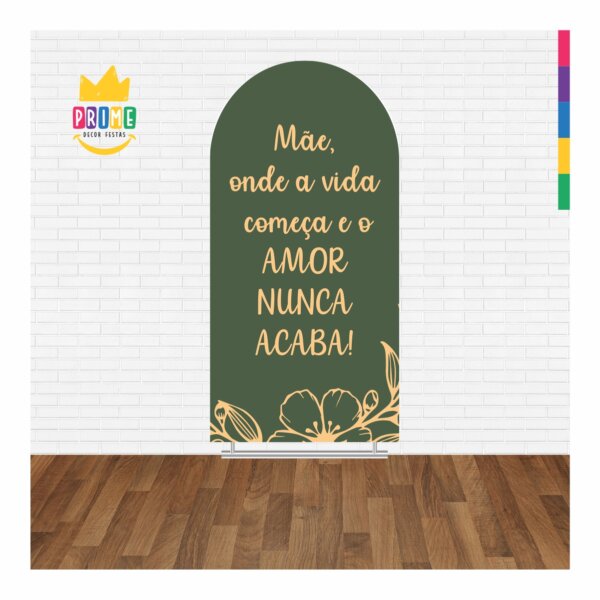 Painel De Festa Romano Decorativo Dia das Mães 2025 - Image 2