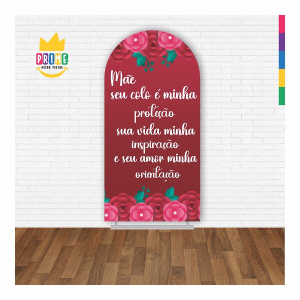 Painel De Festa Romano Decorativo Dia das Mães 2025 - Image 2